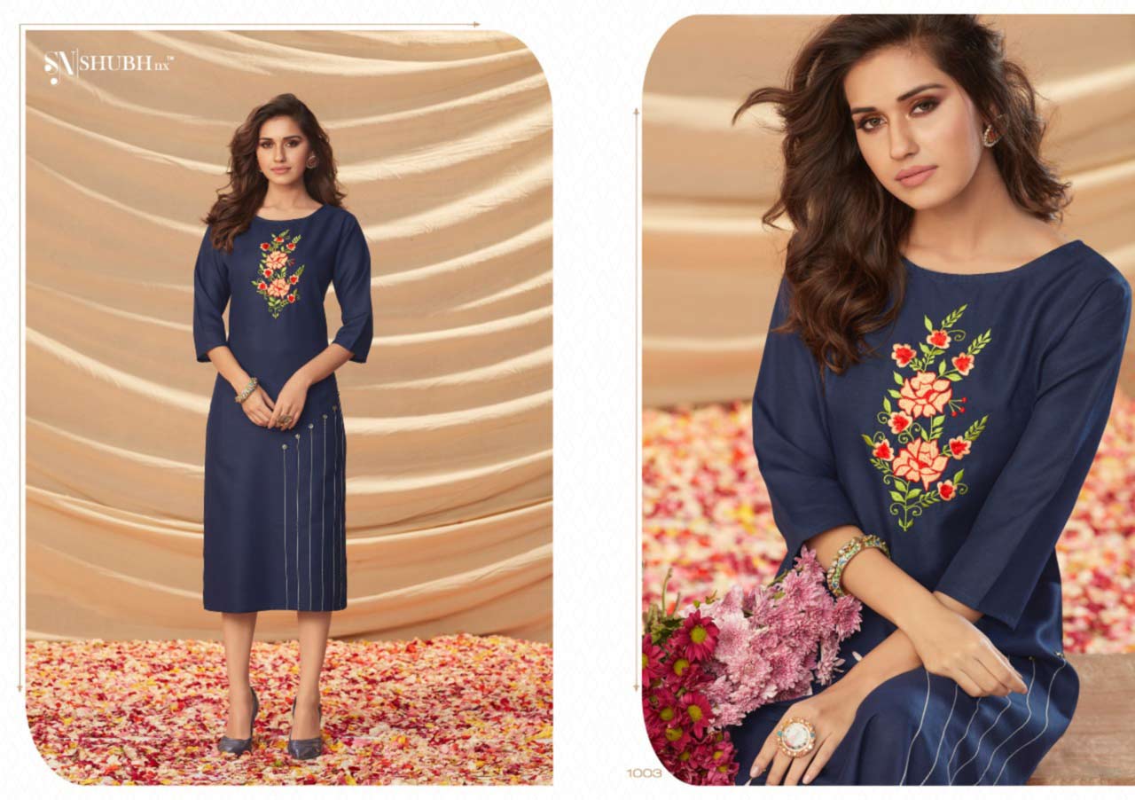 Shubh Nx Amyra Rooby Slub Kurti Manufacturer Shubh Nx Amyra Rooby Slub Kurti Manufacturer